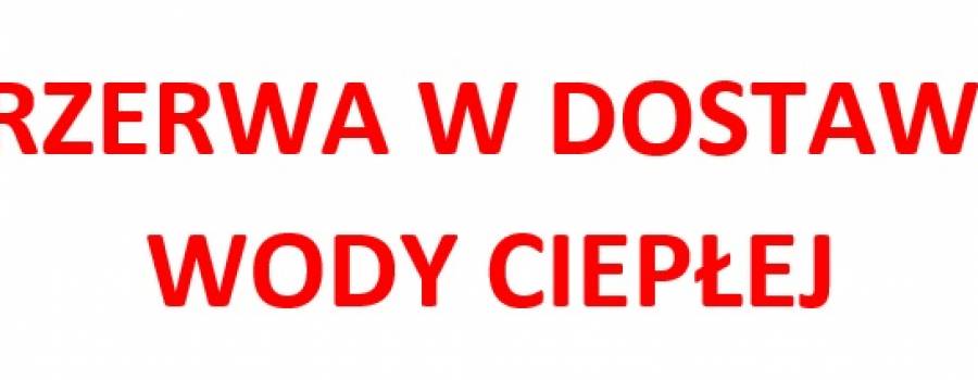 Przerwa w dostawie ciepłej wody – aktualizacja dotycząca awarii z dnia 30 lipca 2025 r. 