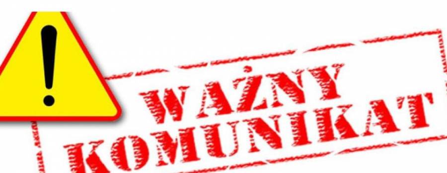 Przerwa w dostawie wody 