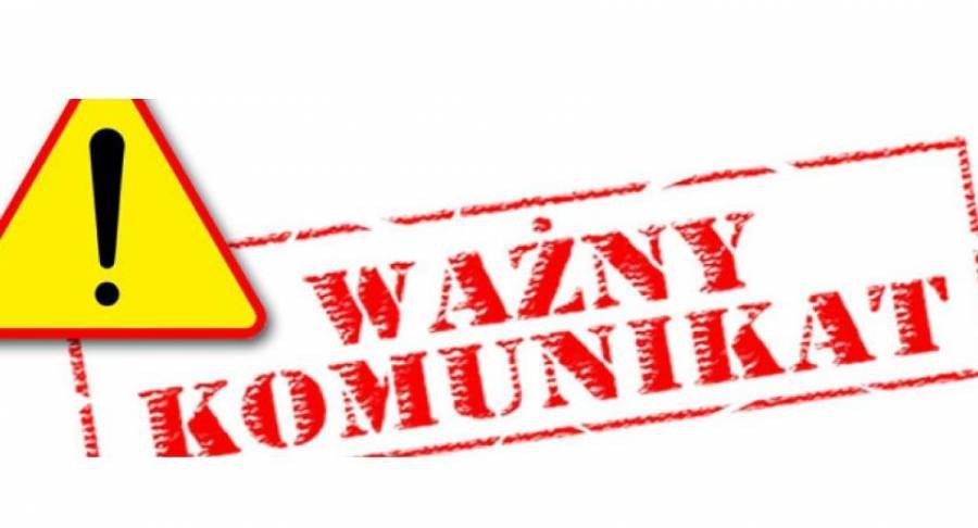 KOMUNIKAT !